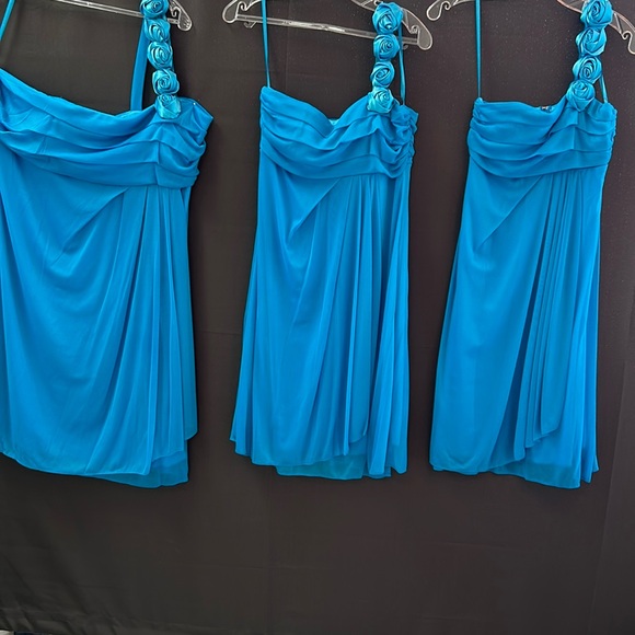 Strech chiffon dress - Picture 1 of 2